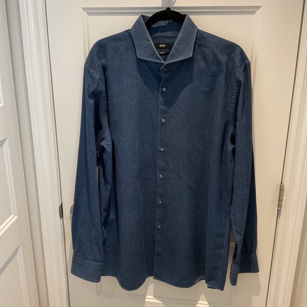 Hugo boss button down shirt